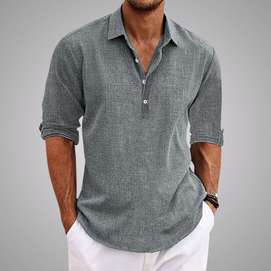 Camisa de Ocio con Cuello Warren™